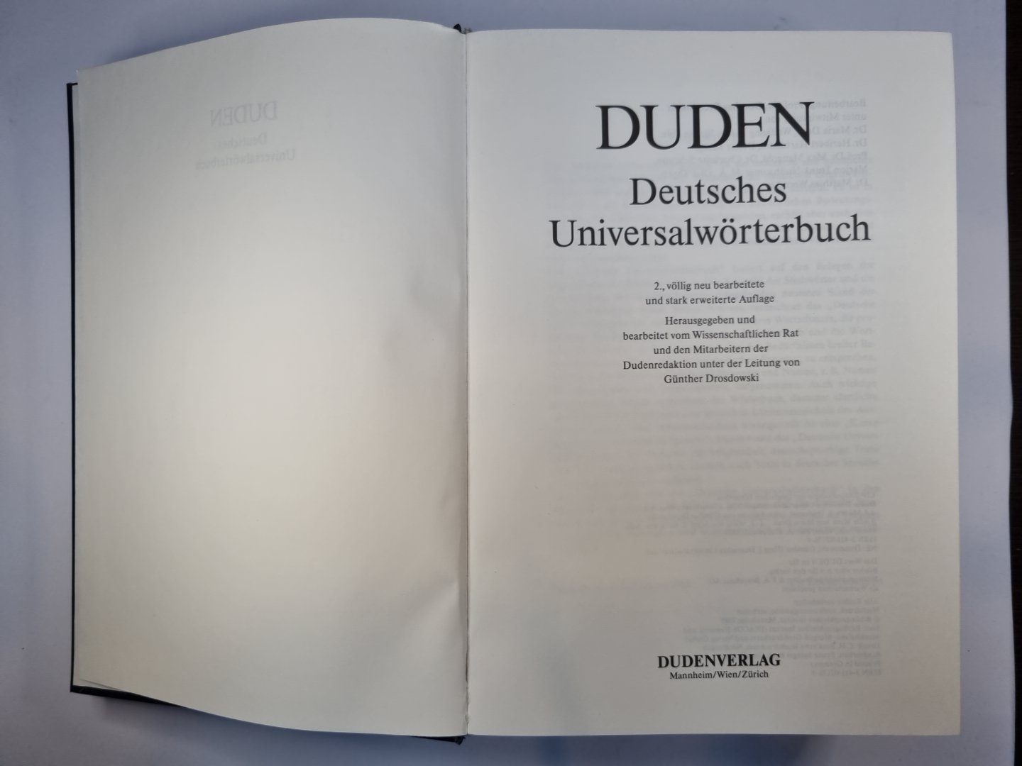 Duden Deutsches Universalwörterbuch