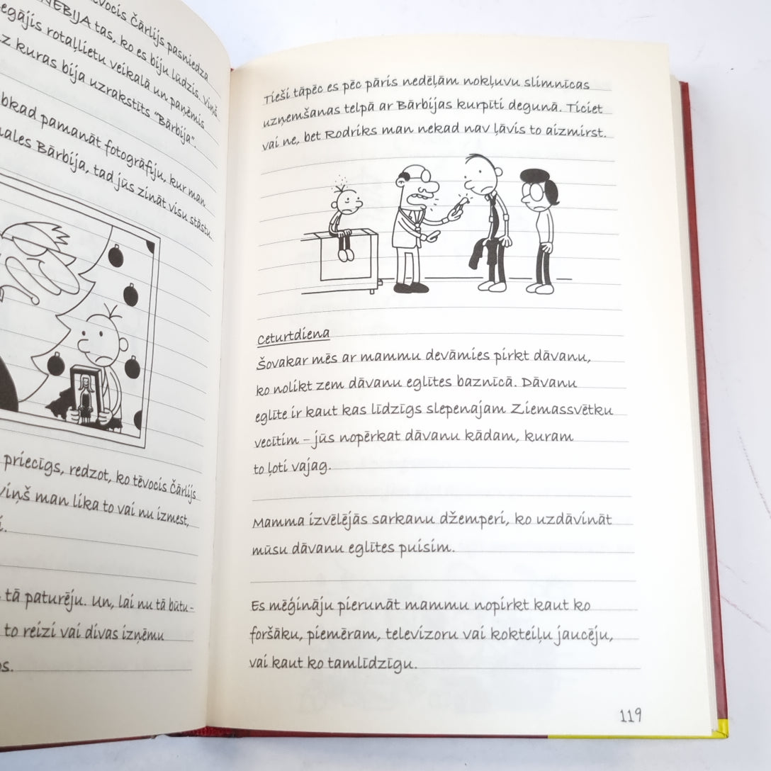 Grega dienasgramata. Romains ar karikatūrām