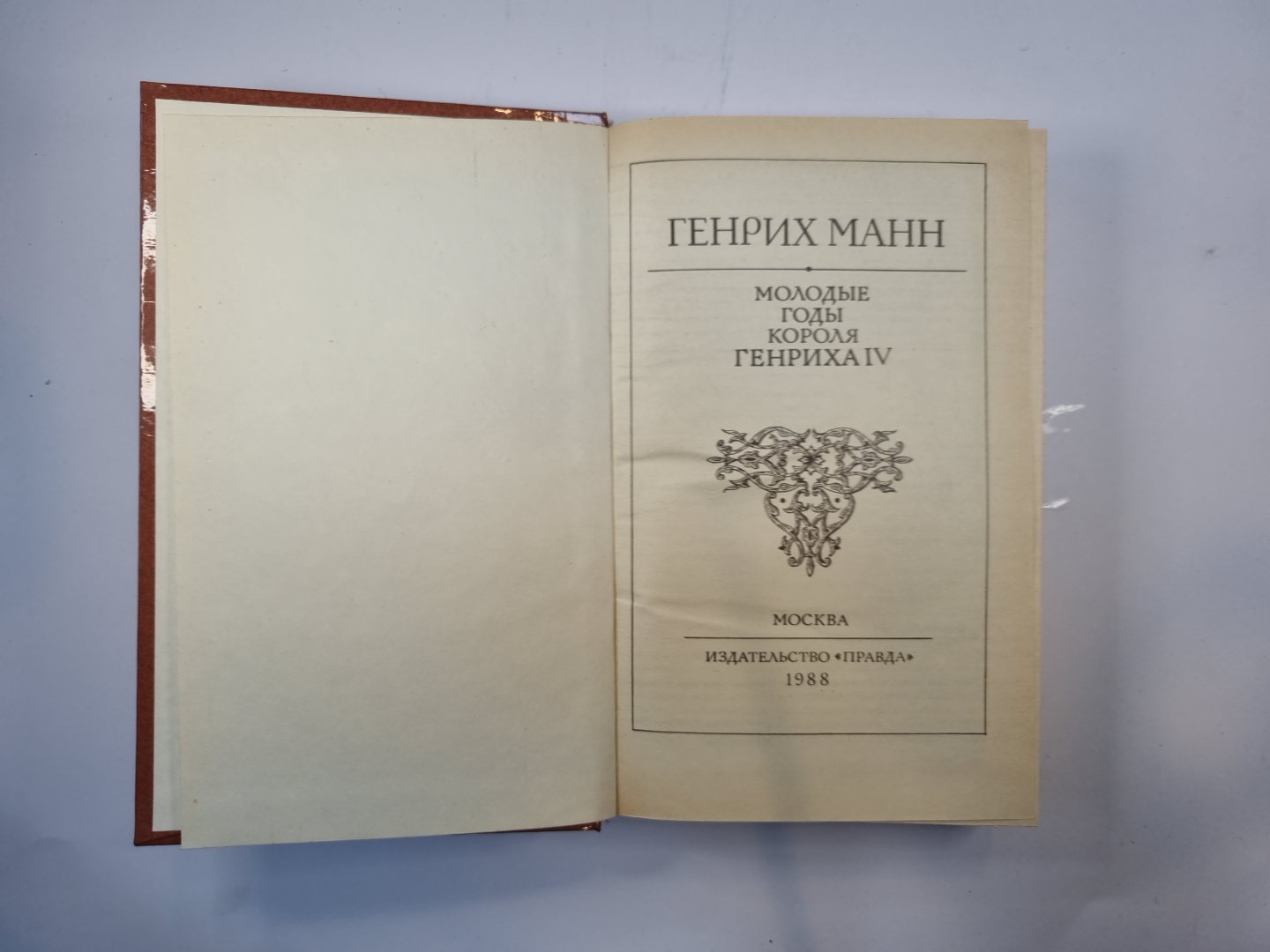 Молодые годы Генриха IV