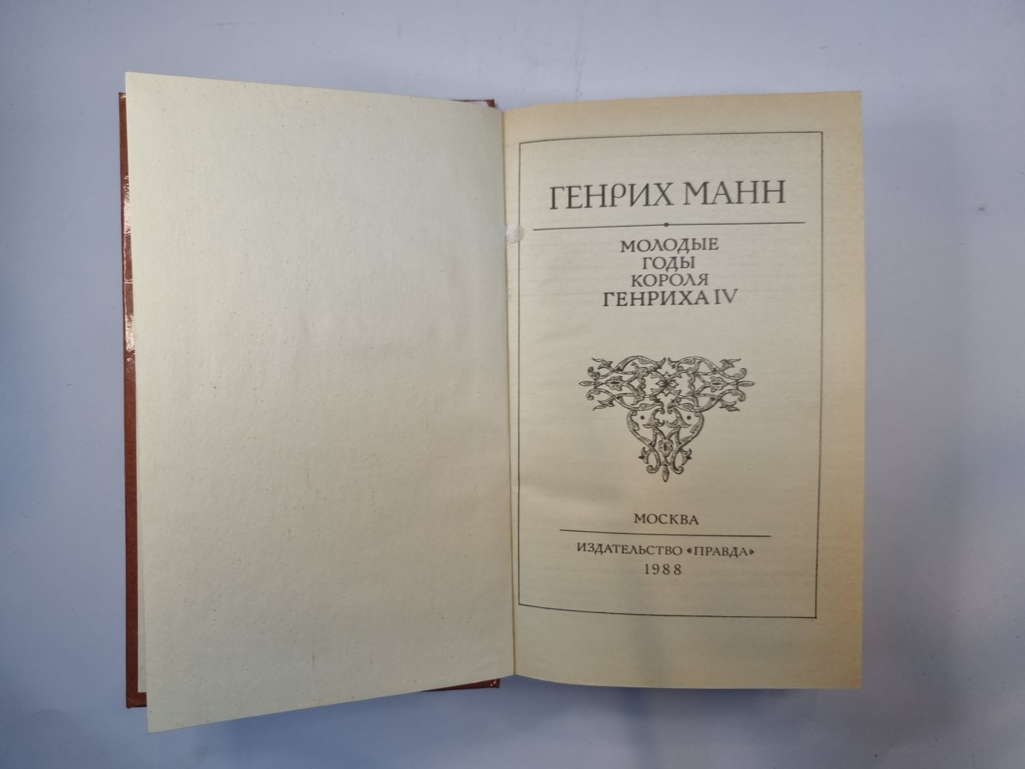 Молодые годы Генриха IV