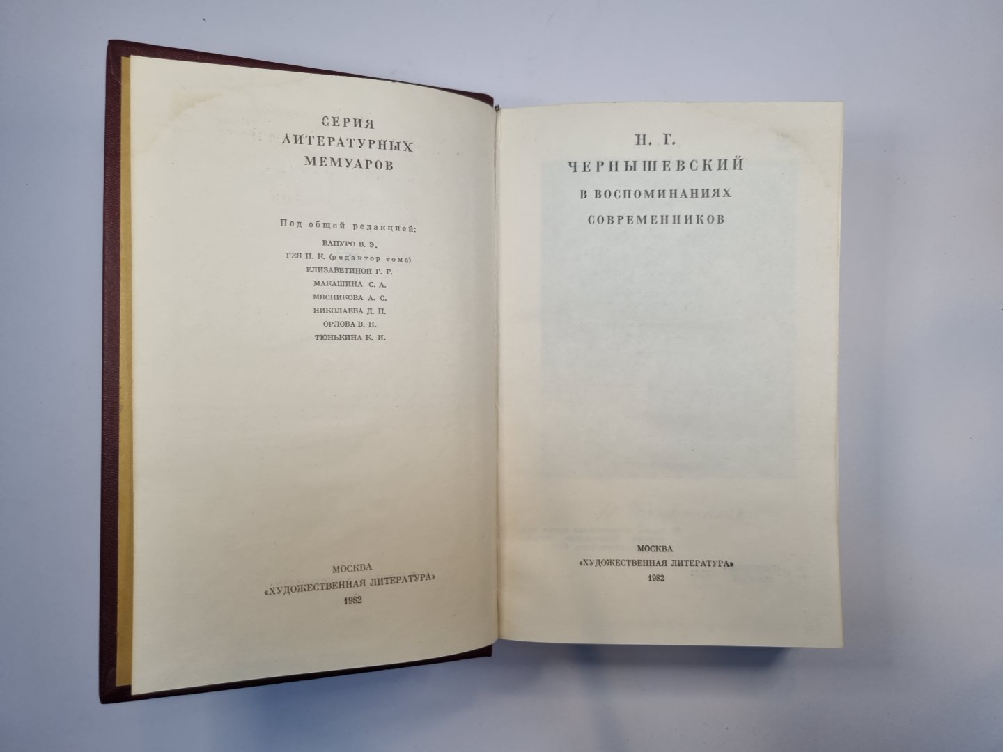 H. Г. Чернышевский в воспоминаниях современников