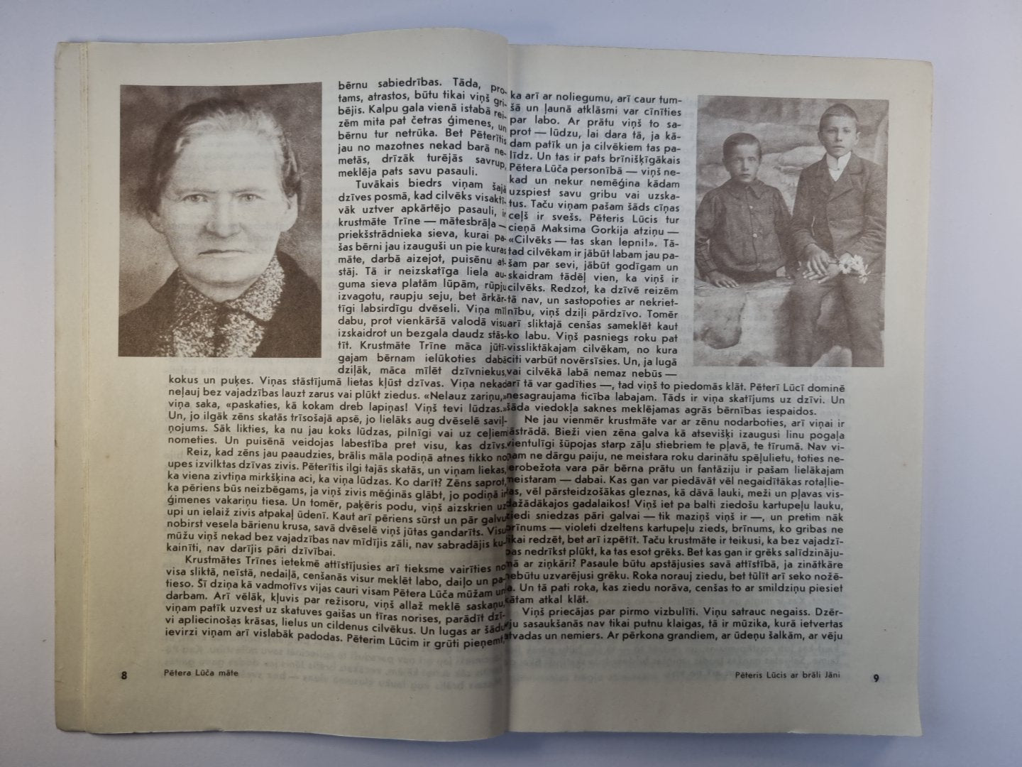 Es dzīvošu caur to labu