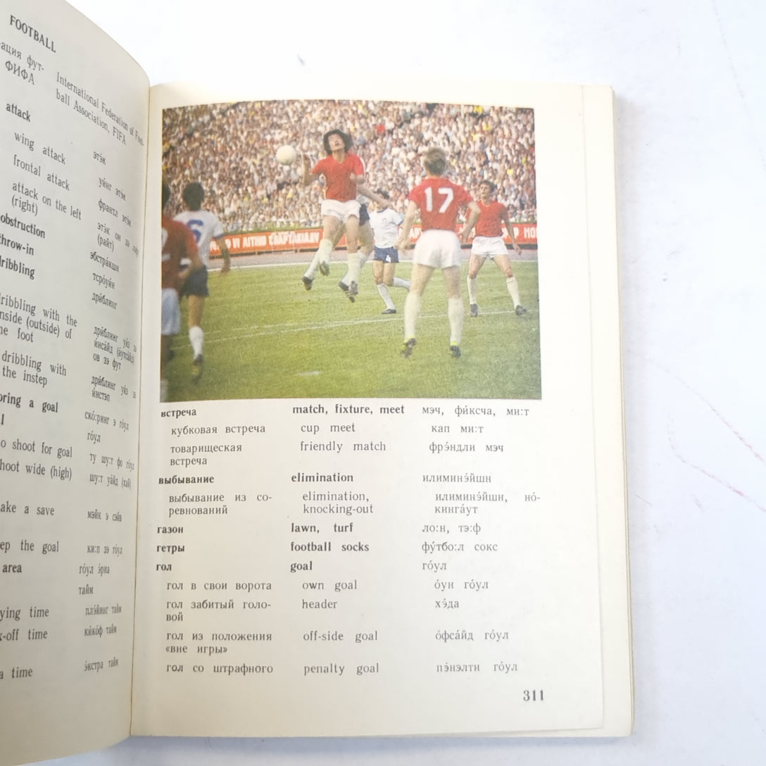 Русско-английский словарь-разговорник. Летние олимпийские виды спорта