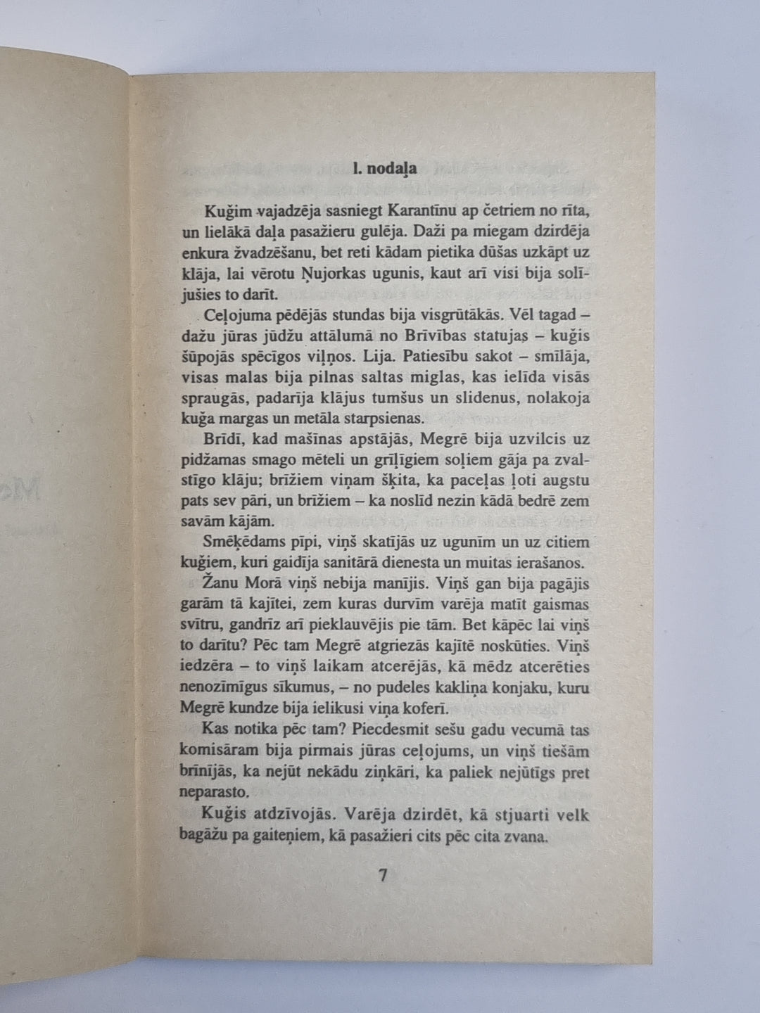 Megrē Ņujorkā. Megrē un spoks