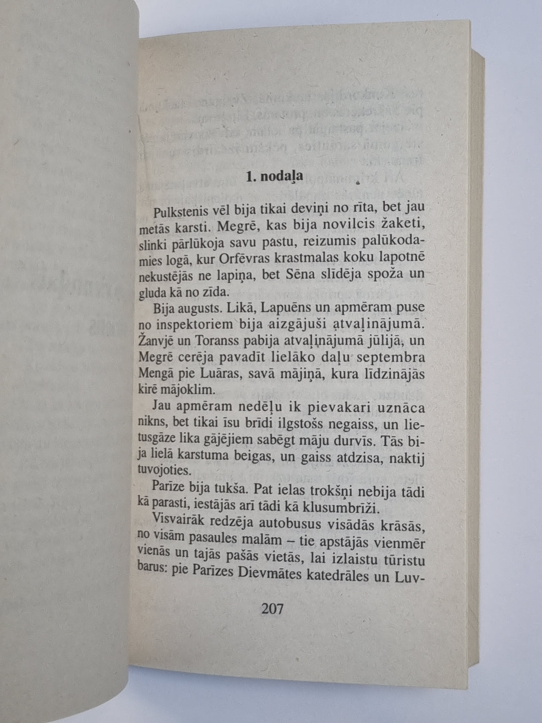 Megrē un zaglis. Megrē un vientuļais vīrietis