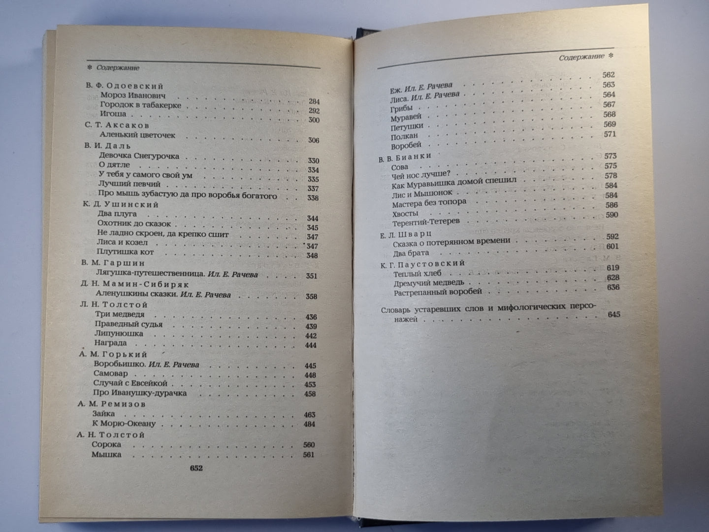 Il s'agit d'un tabac. Сказки русских писателей