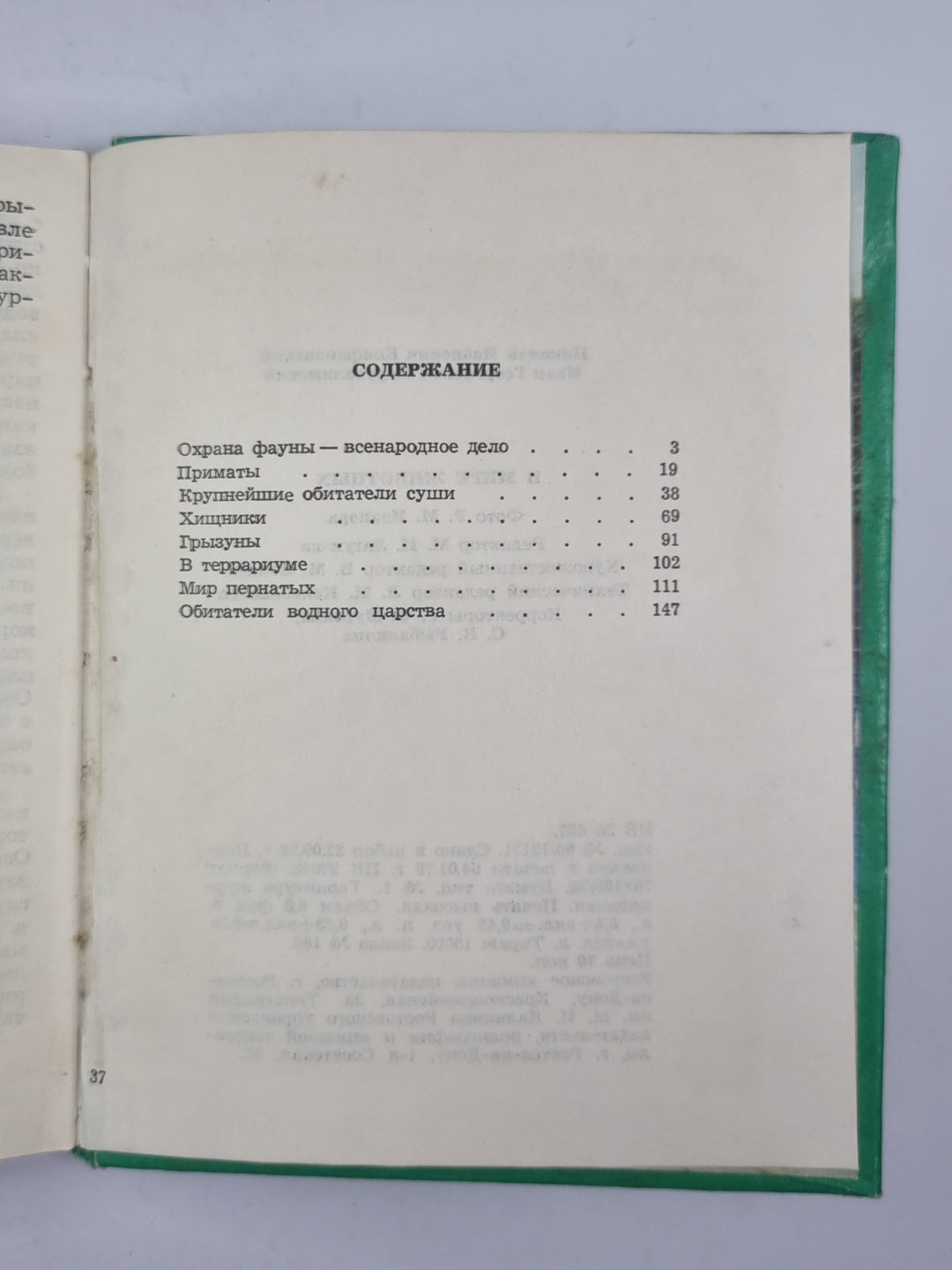 В мире животных