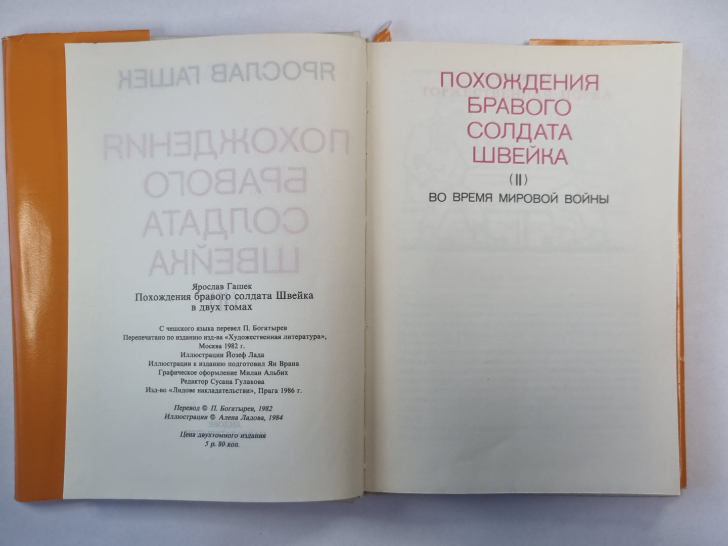 Похождения бравого солдата Щвейка. Том 2