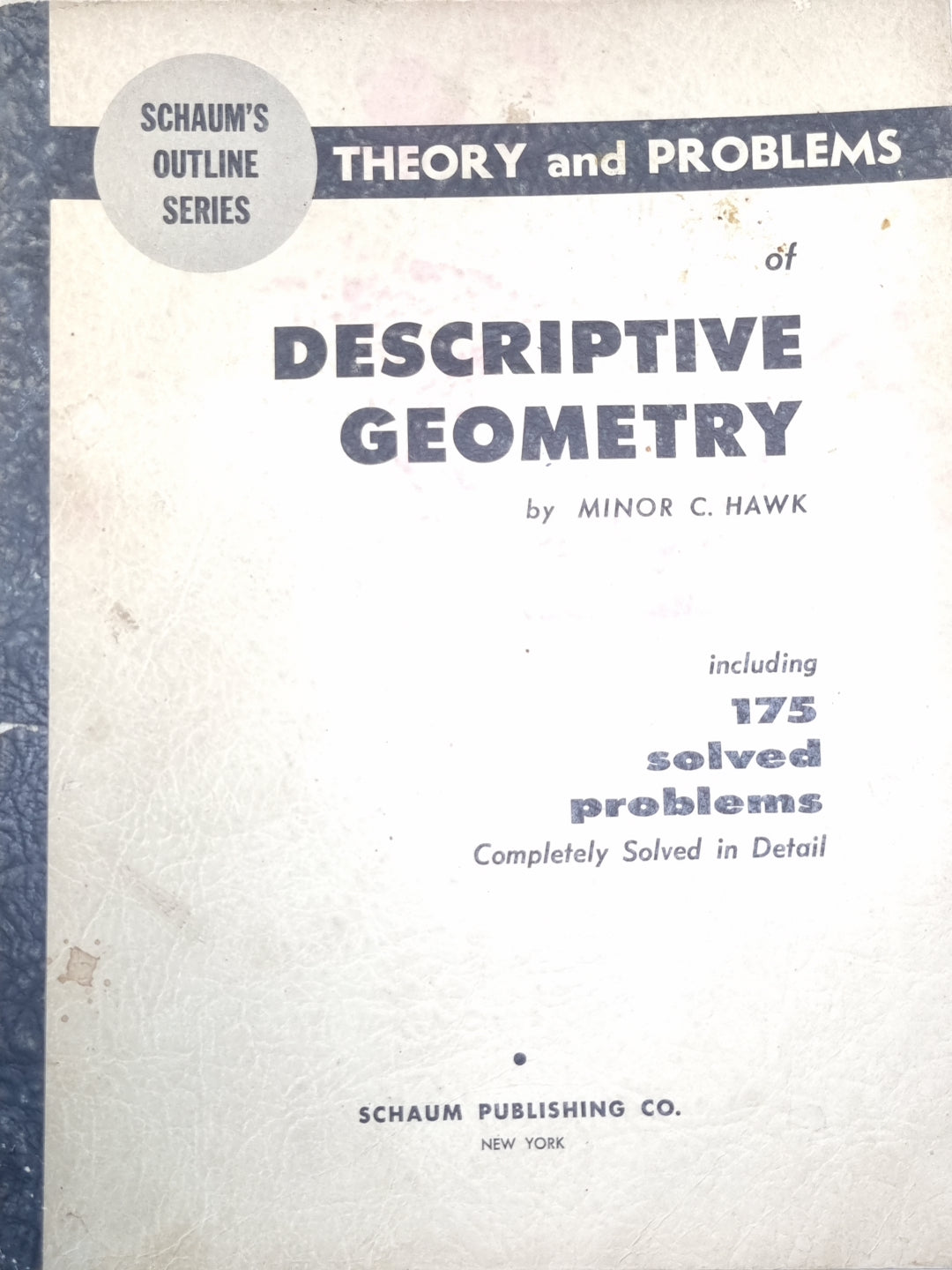 ТЕОРИЯ и ПРОБЛЕМЫ НАЧЕРТАТЕЛЬНОЙ ГЕОМЕТРИИ (АНГЛ.)
