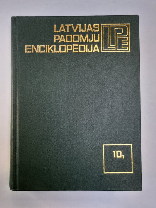 Latvijas padomju enciklopēdija 10 sejumos. 10.1.Sējums. Essais - Zvigu