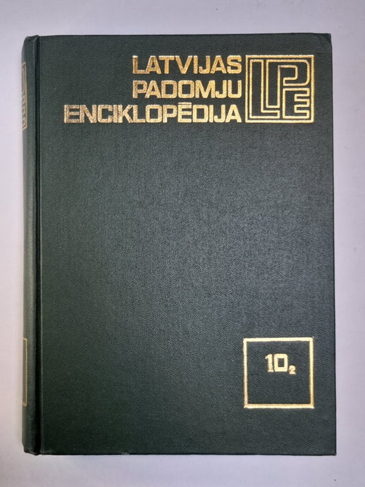 Latvijas padomju enciklopēdija 10 sejumos. 10.2.Sējums