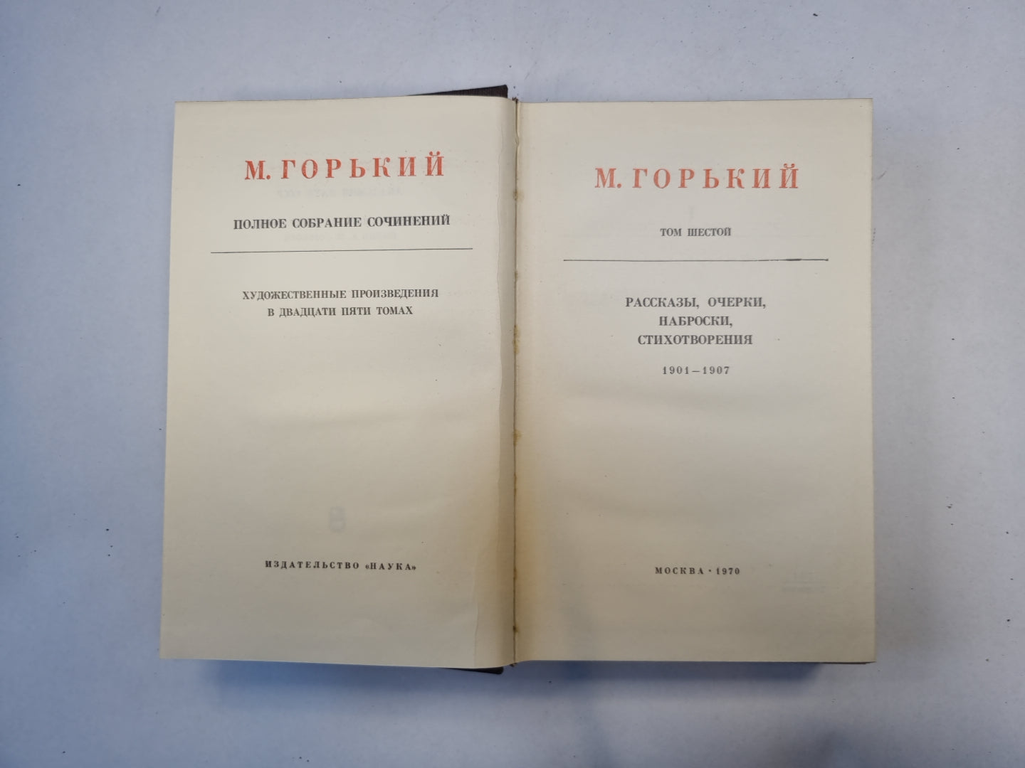 Полное собрание сочинений. Художественные произведения в двадцати пяти томах.  Том 6