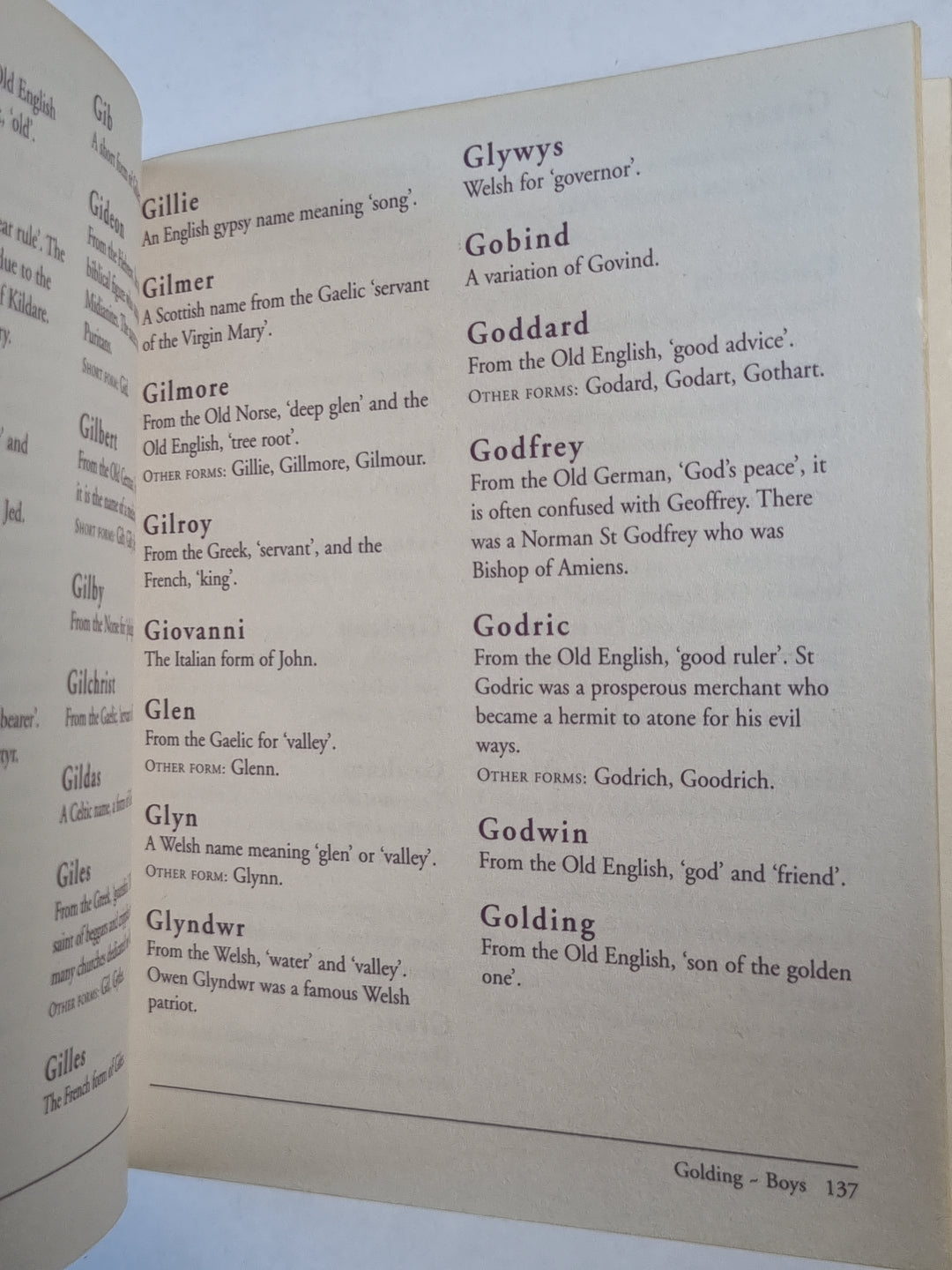 Книги детских имен