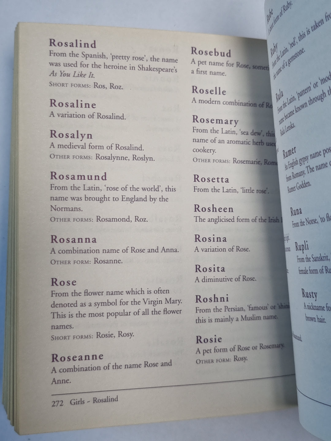 Книги детских имен