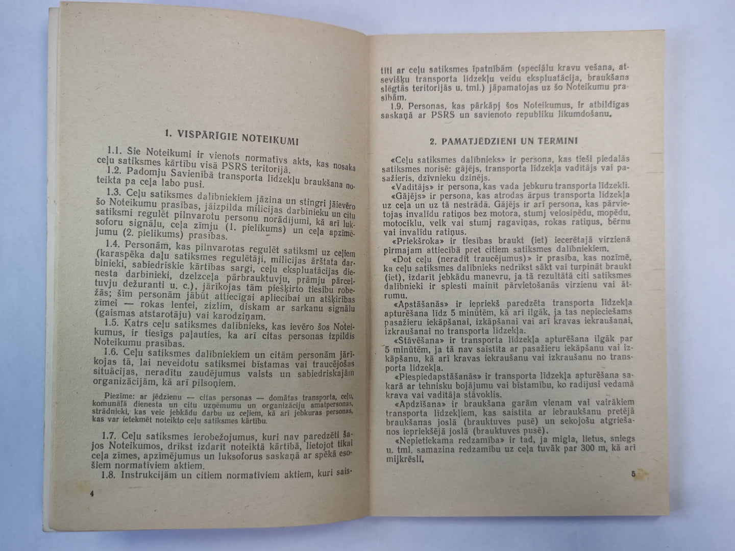 Ceļu satiksmes noteikumi