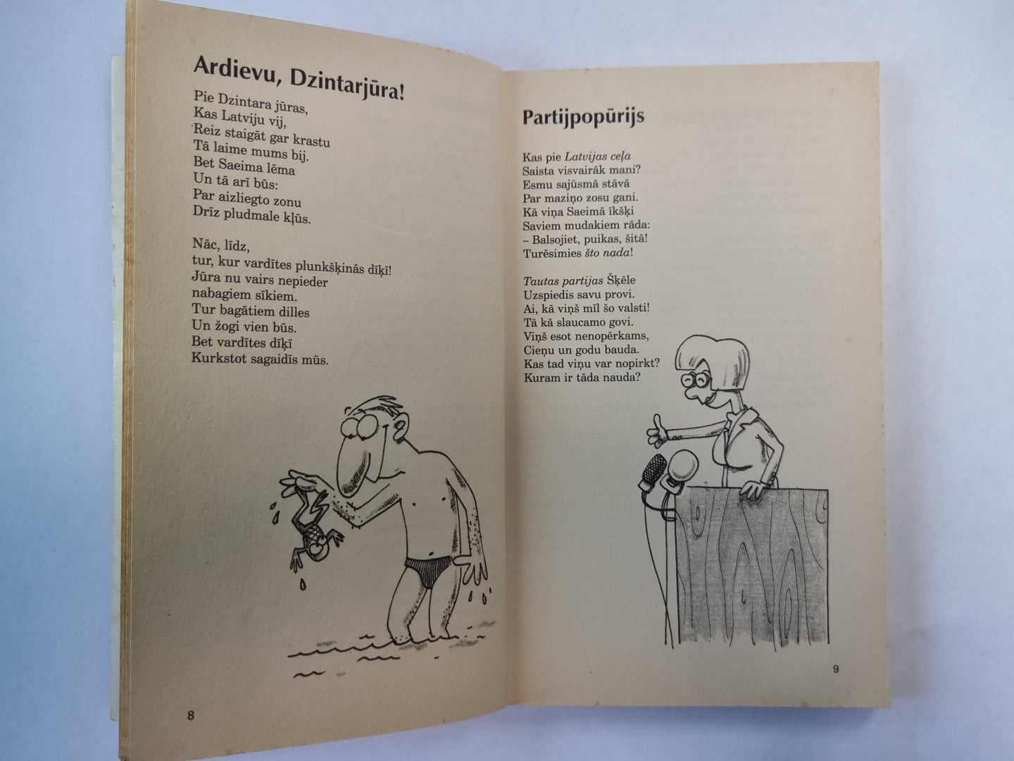 Gabaliņi bez kauliem. Satīra, humors, parodijas