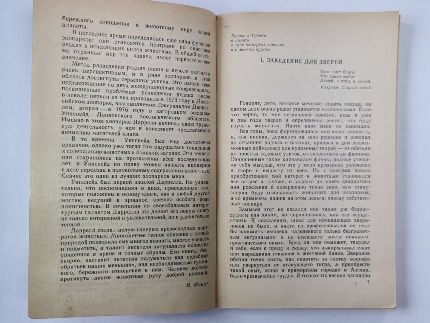 Звери в моей жизни