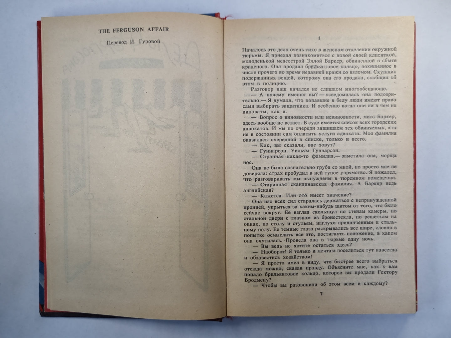 Дело Фергюсона. Последний взгляд