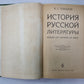 История русской литературы конца XIX начала XX века