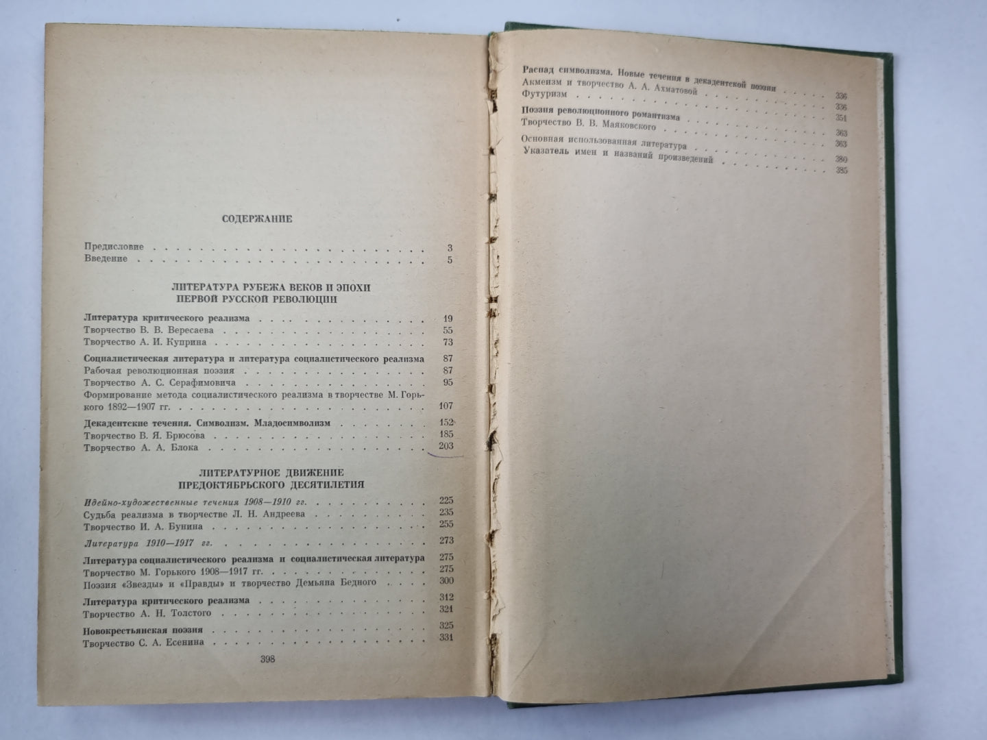 История русской литературы конца XIX начала XX века