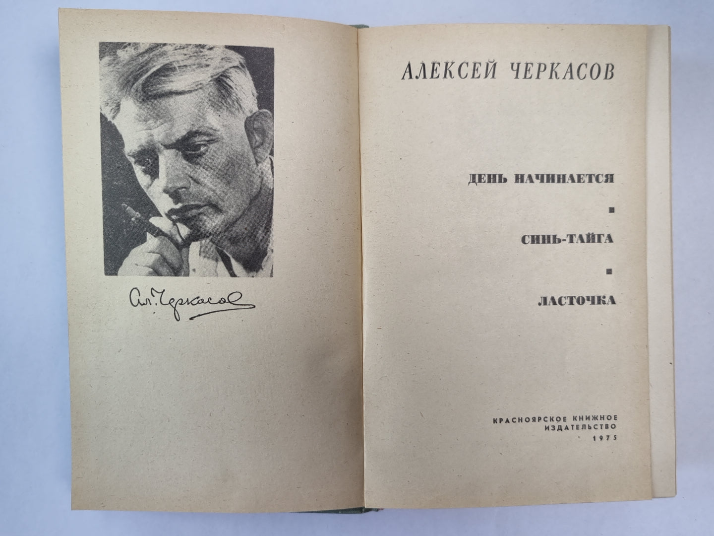 День начинается. Синь-тайга. Ласточка