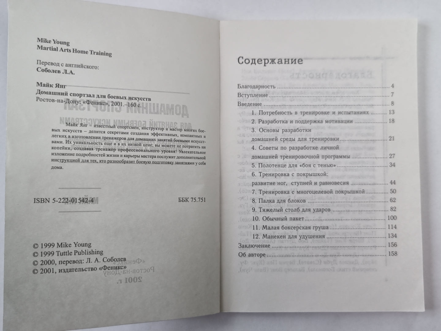 Домашний спортзал для занятий боевыми искусствами