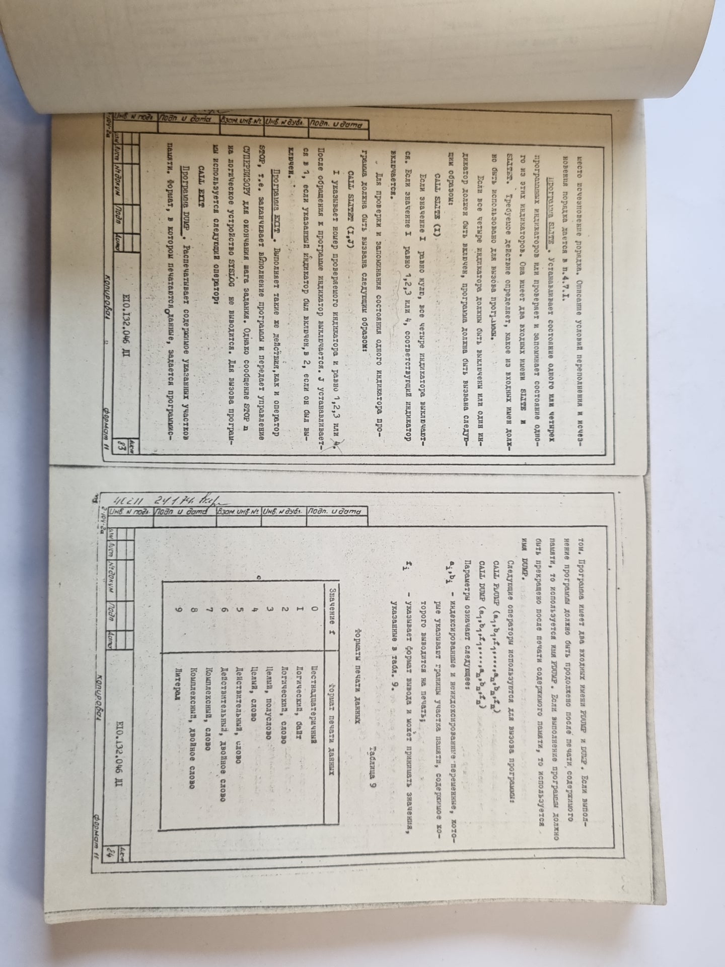 ЕС ЭВМ Операционная система ДОС/ЕС. ФОРТРАН IV. Руководство для программиста