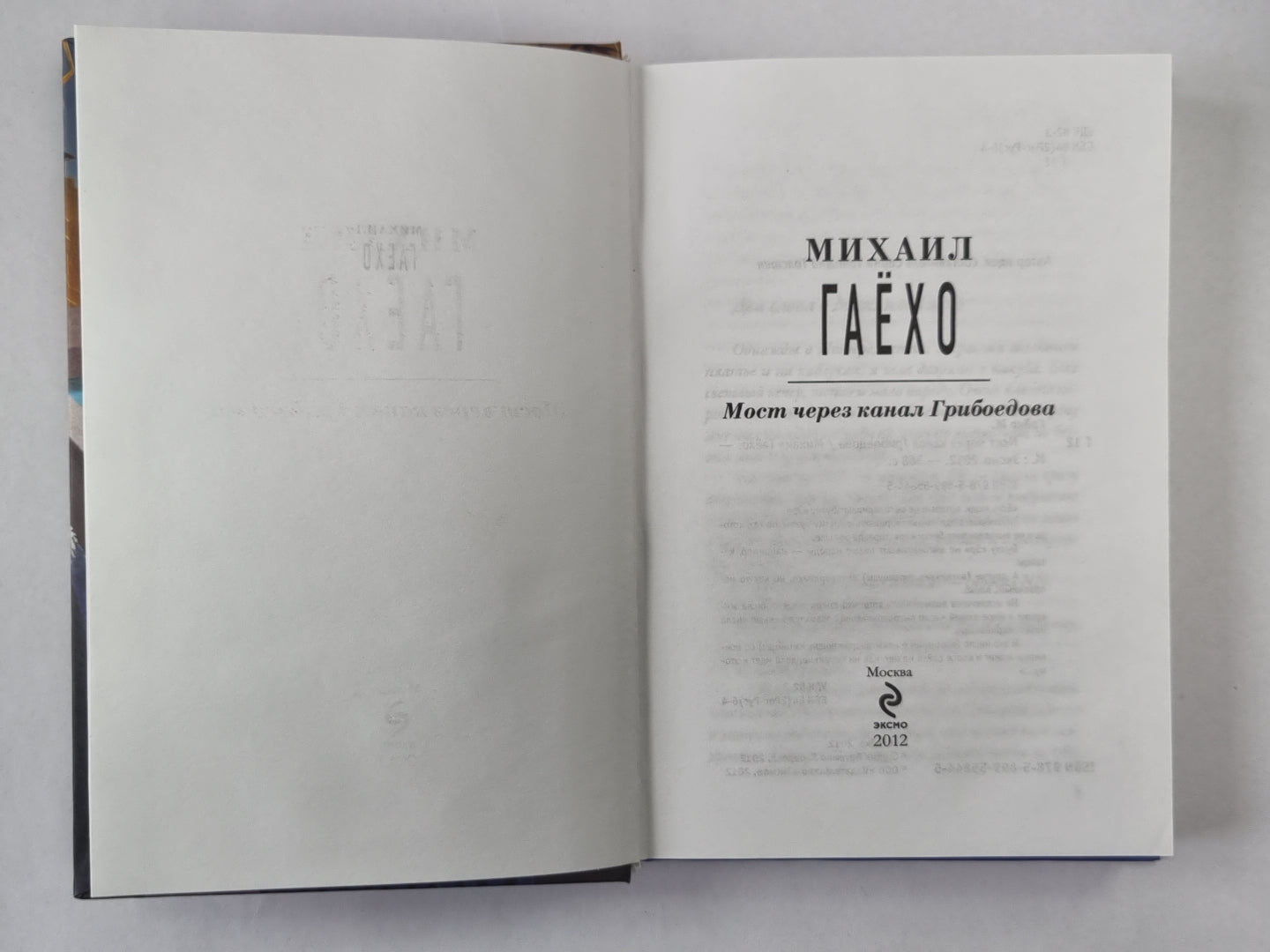 Мост через canal Грибоедова