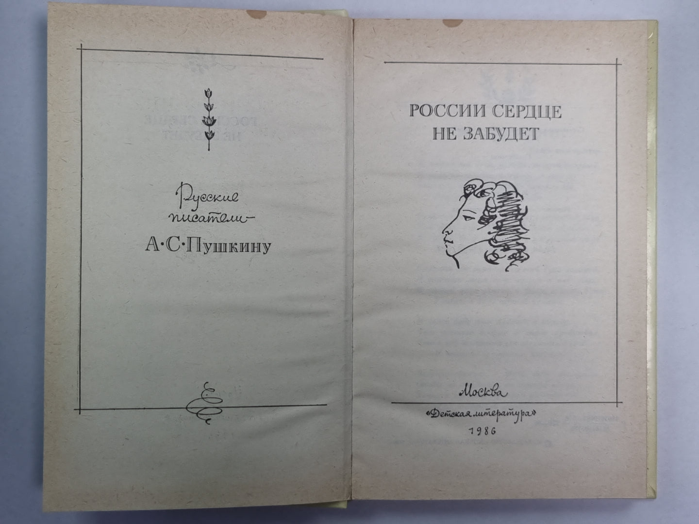 Сердце России не забудет. Русские писатели - А.С.Пушкин