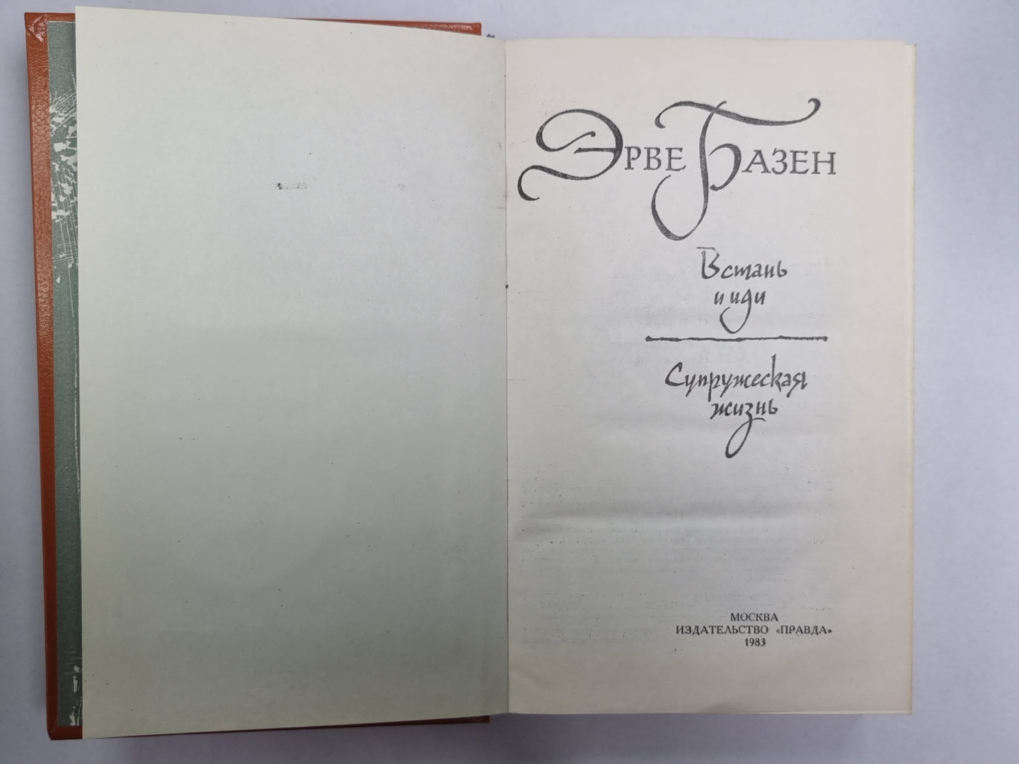 Встань и иди. Супружеская жизнь