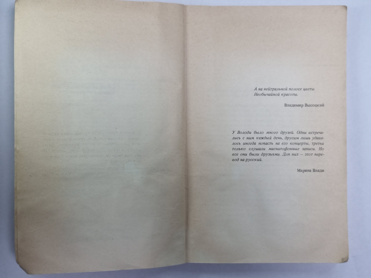 Владимир, или Прерванный полёт