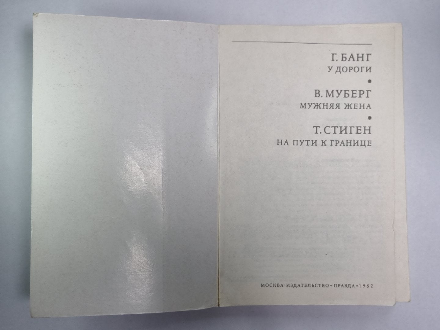 У дороги. Мужняя жена. На пути к границе