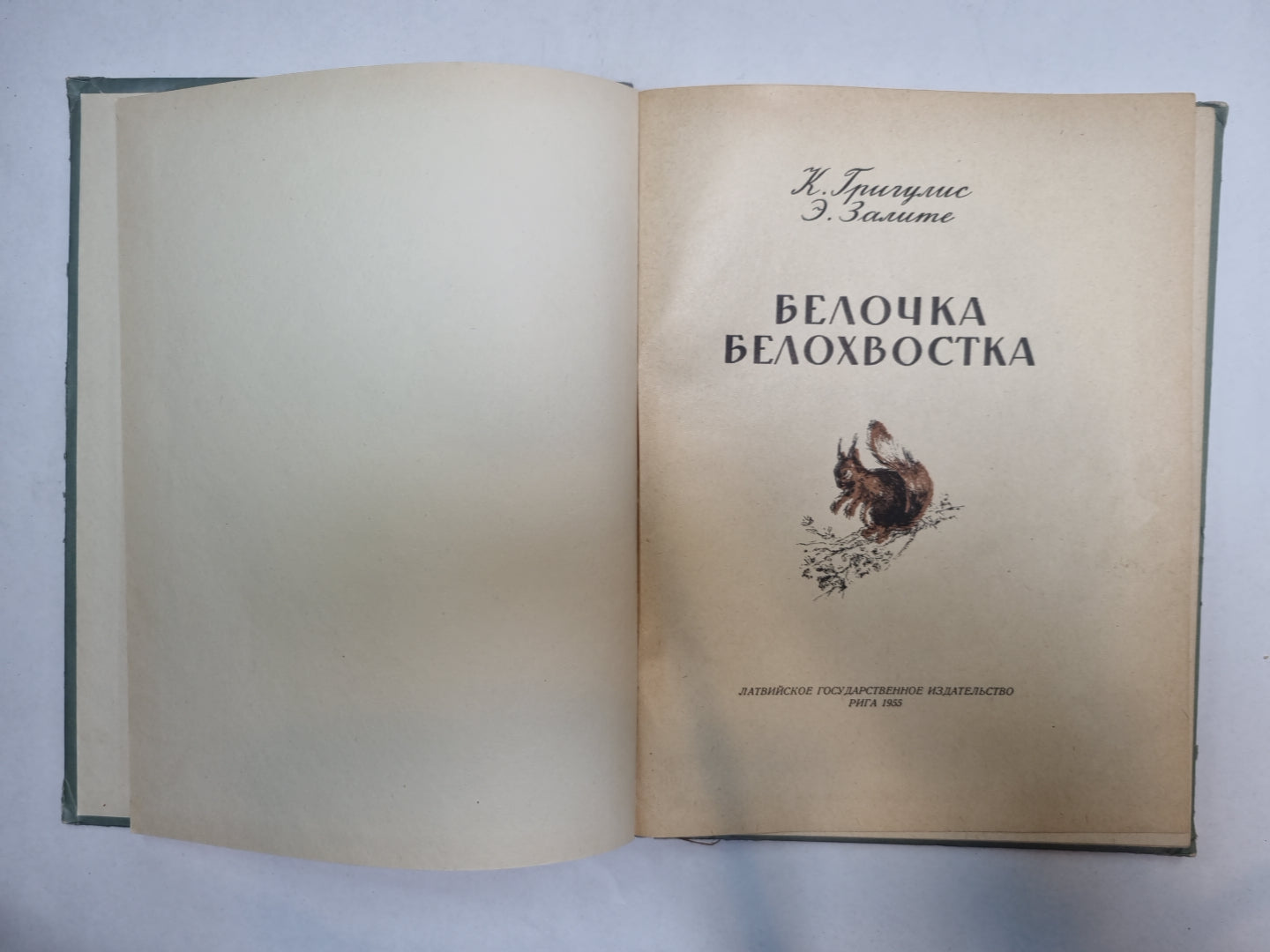 Белочка Белохвостка