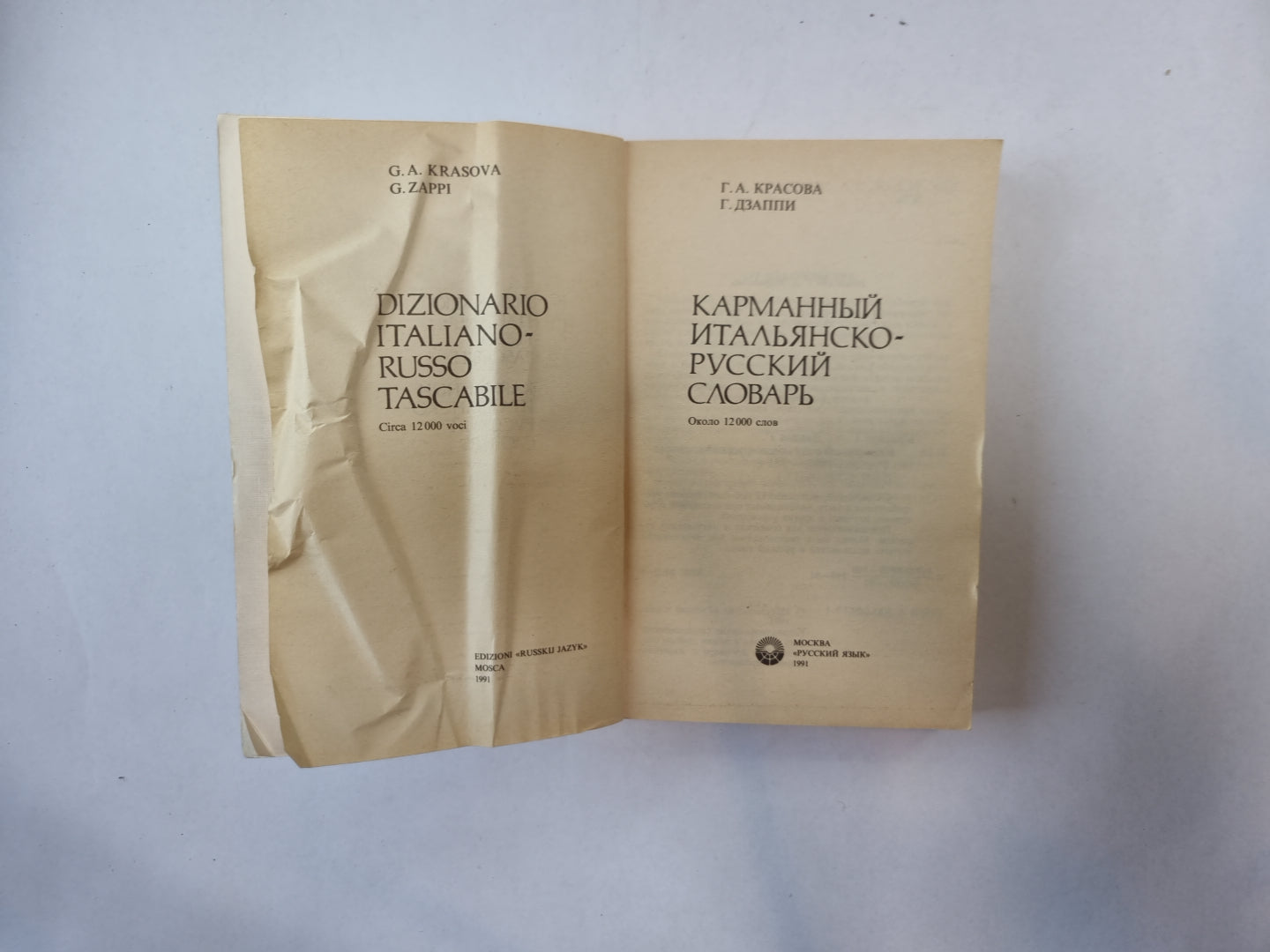 Итальяно-русский Dizionario. Итальянско-русский словарь