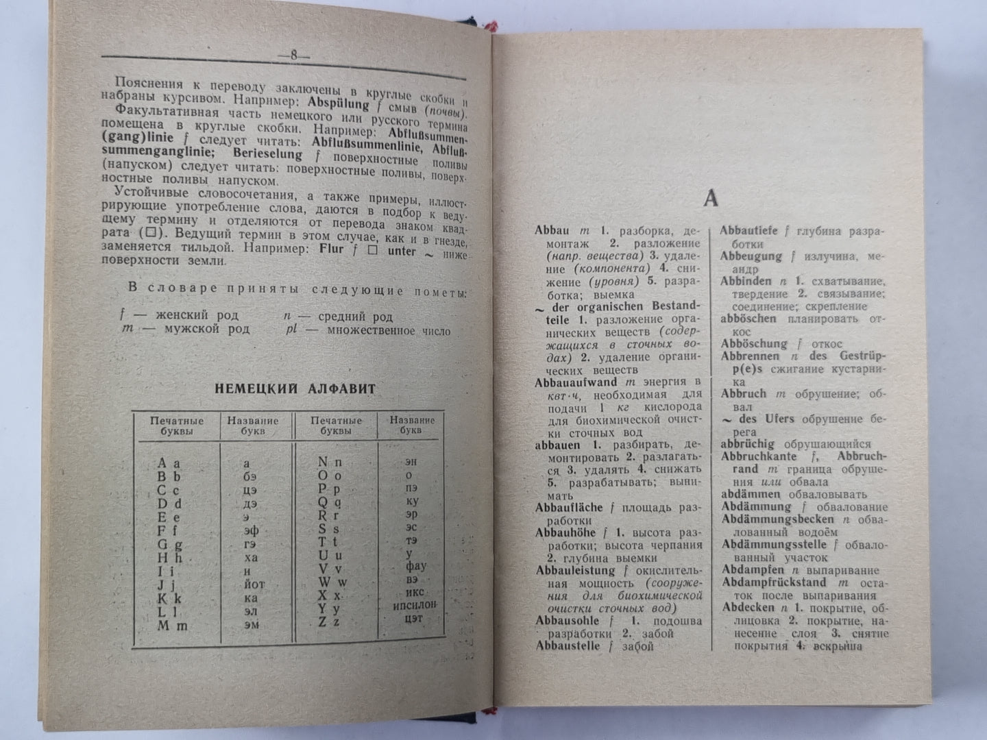 Немецко-русский словарь по мелиорации и водному хозяйству