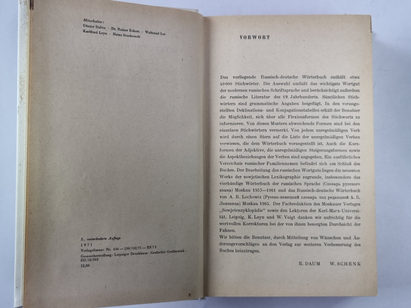 Russisch-Deutsch Wörterbuch