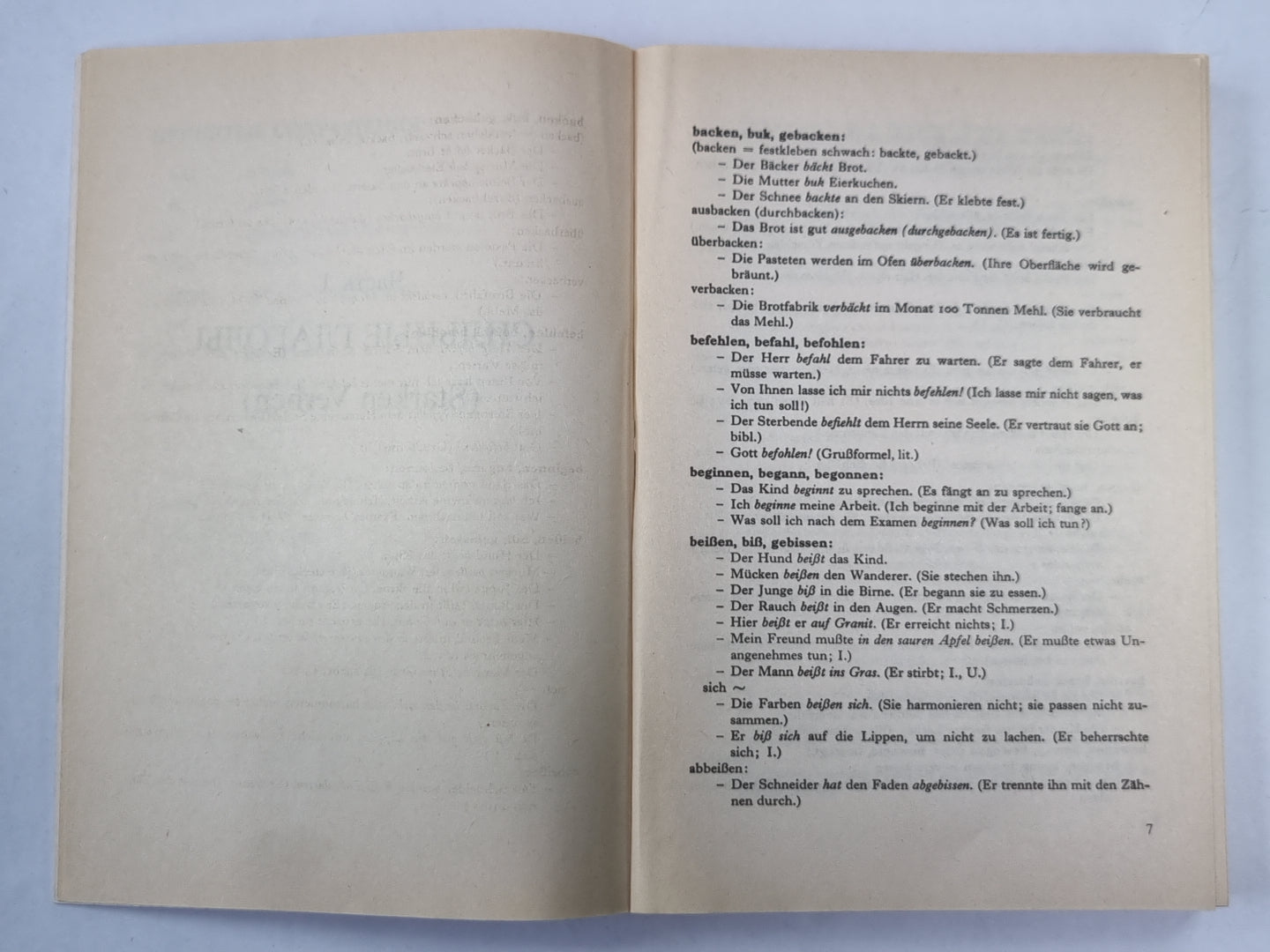 Немецкие глаголы. Справочное руководство