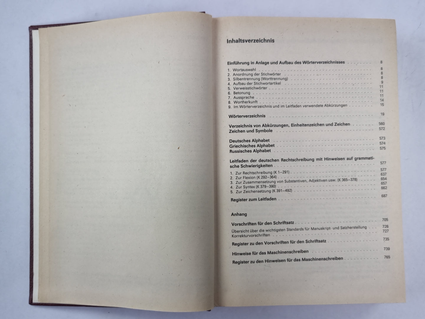 Der Große DUDEN Rechtschreibung