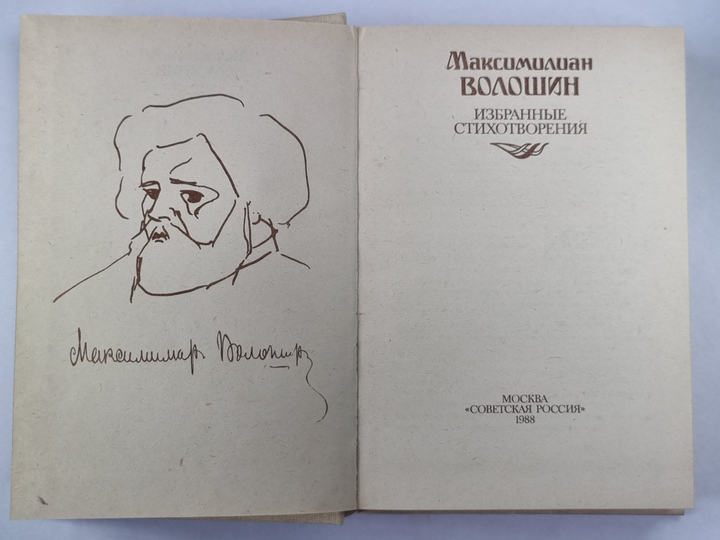 Избранные стихотворения Максимилиана Волошина