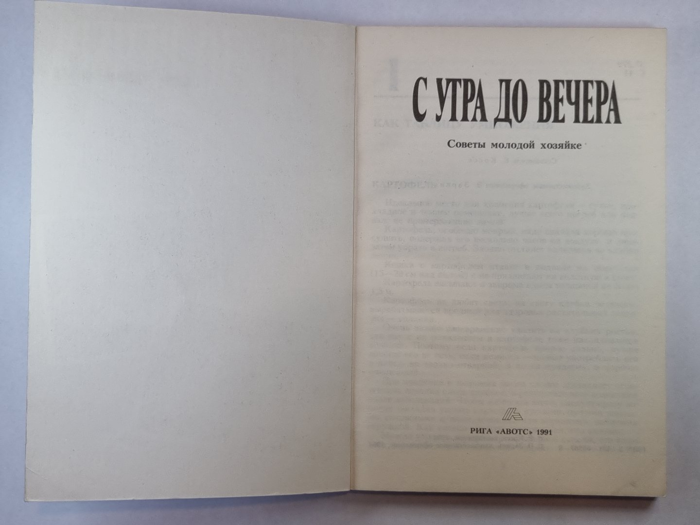 С утра до вечера. Советы молодой хозяйке