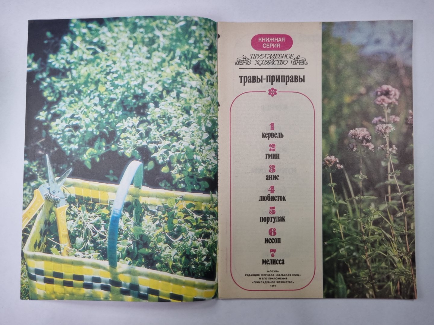 Травы-приправы. Сер. Приусадебное хозяйство