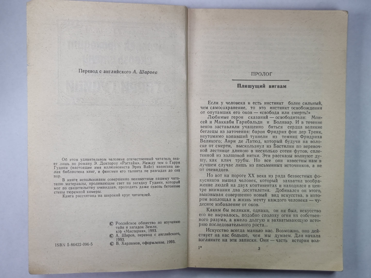 Человек проходит сквозь стену. Правда и вымысел о Гарри Гудини