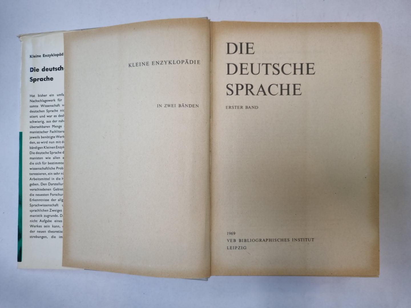 Die deutsche sprache. Band 1