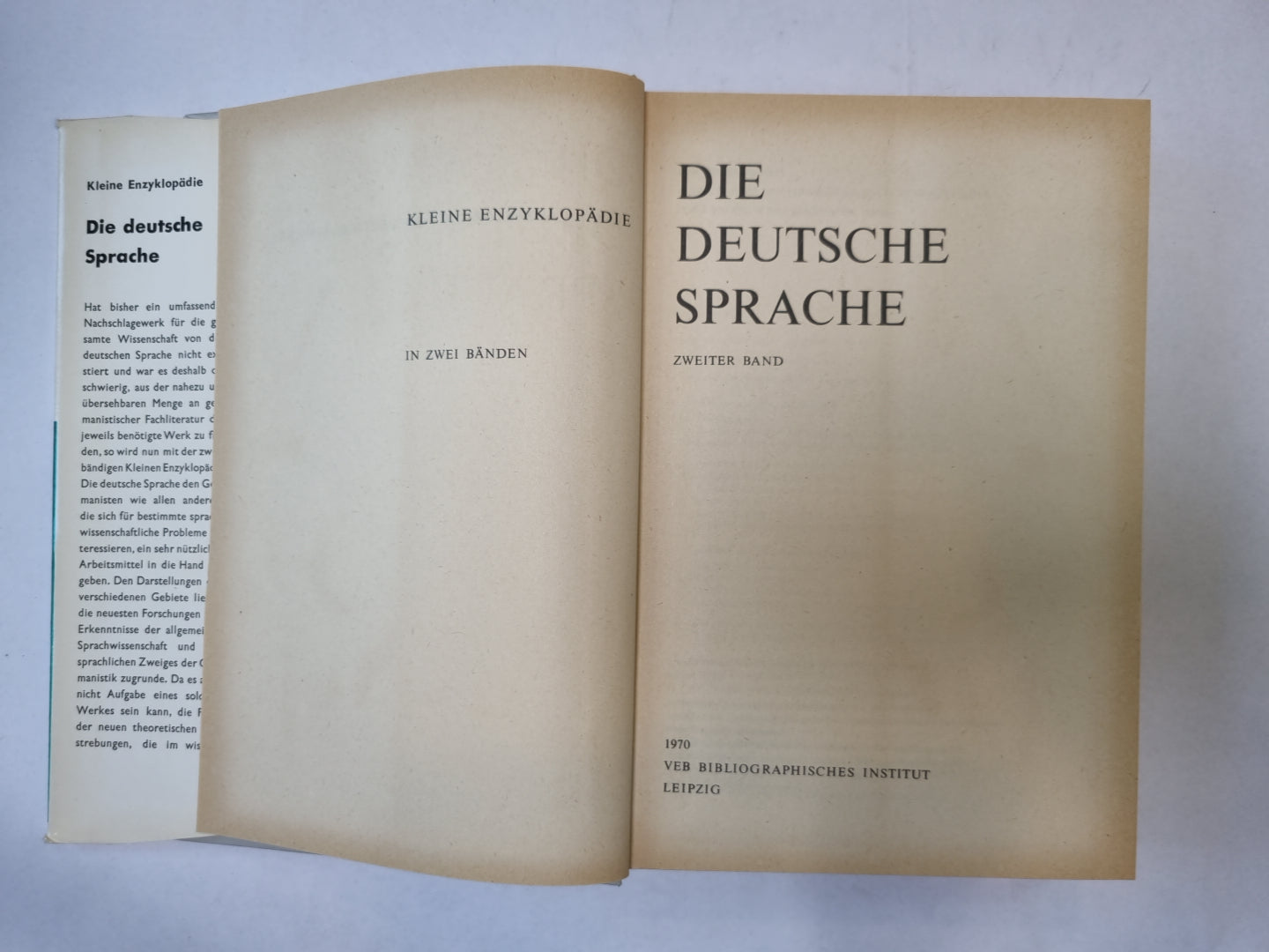 Die deutsche sprache. Band 2