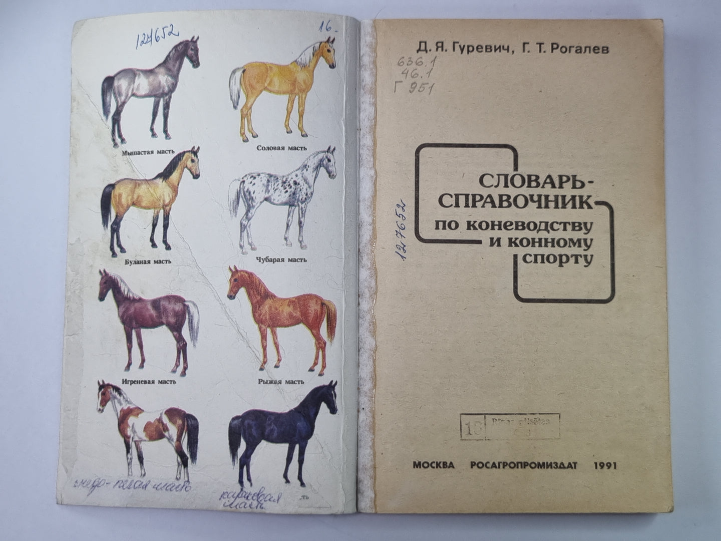 Словарь - справочник по коневодству и конному спорту
