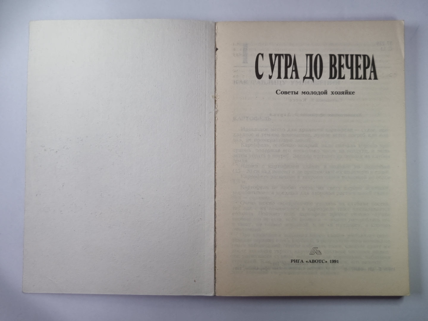 С утра до вечера. Советы молодой хозяйке