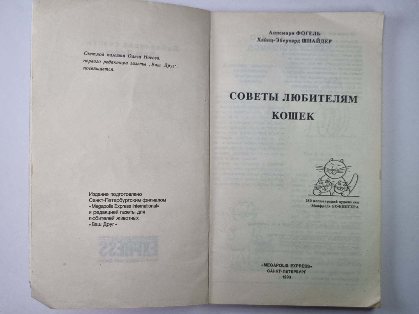 Советы любителям кошек