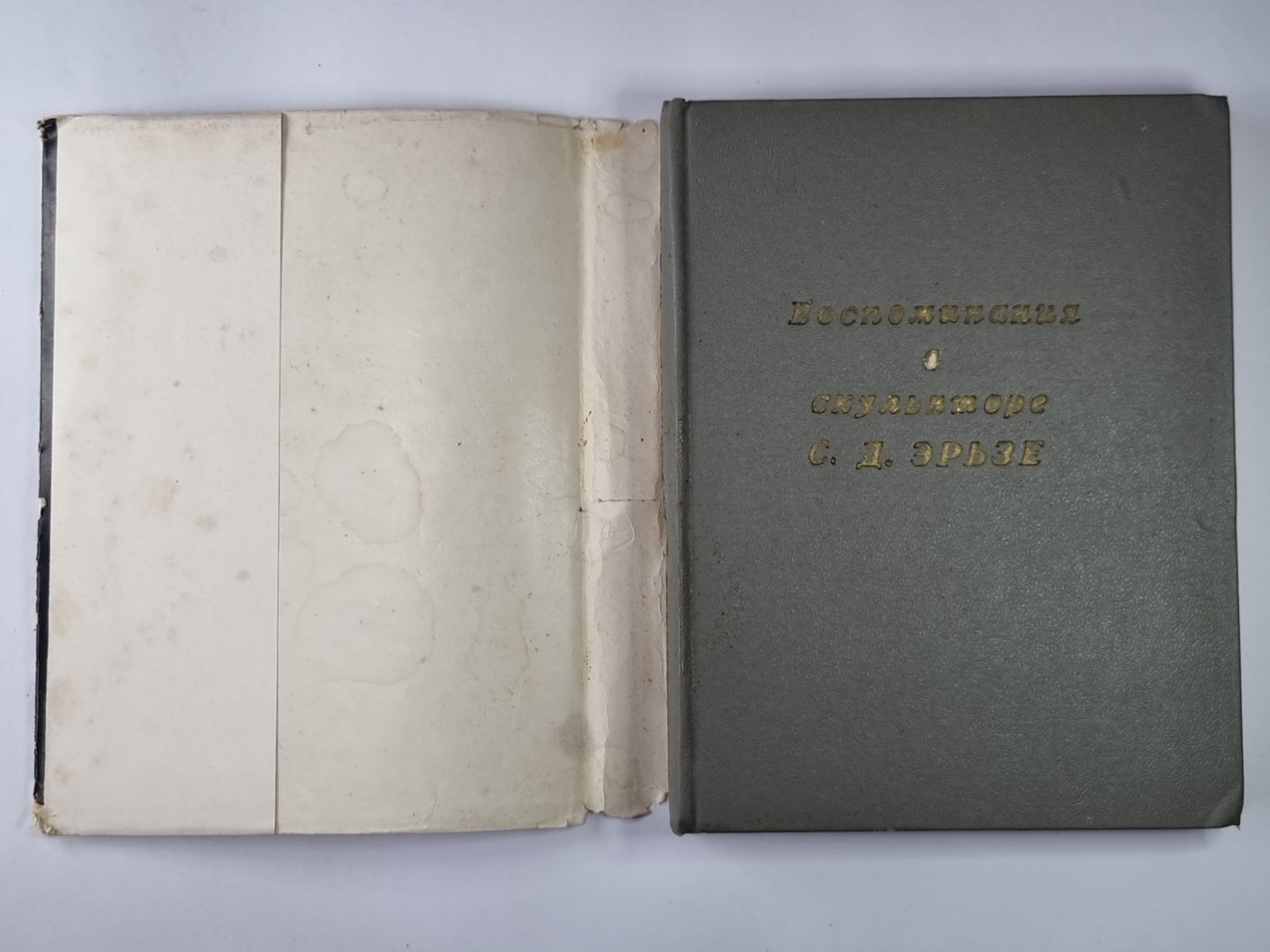 Воспоминания о скульпторе С.Д.Эрьзе