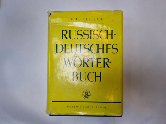 Russisch-deutsches worterbuch