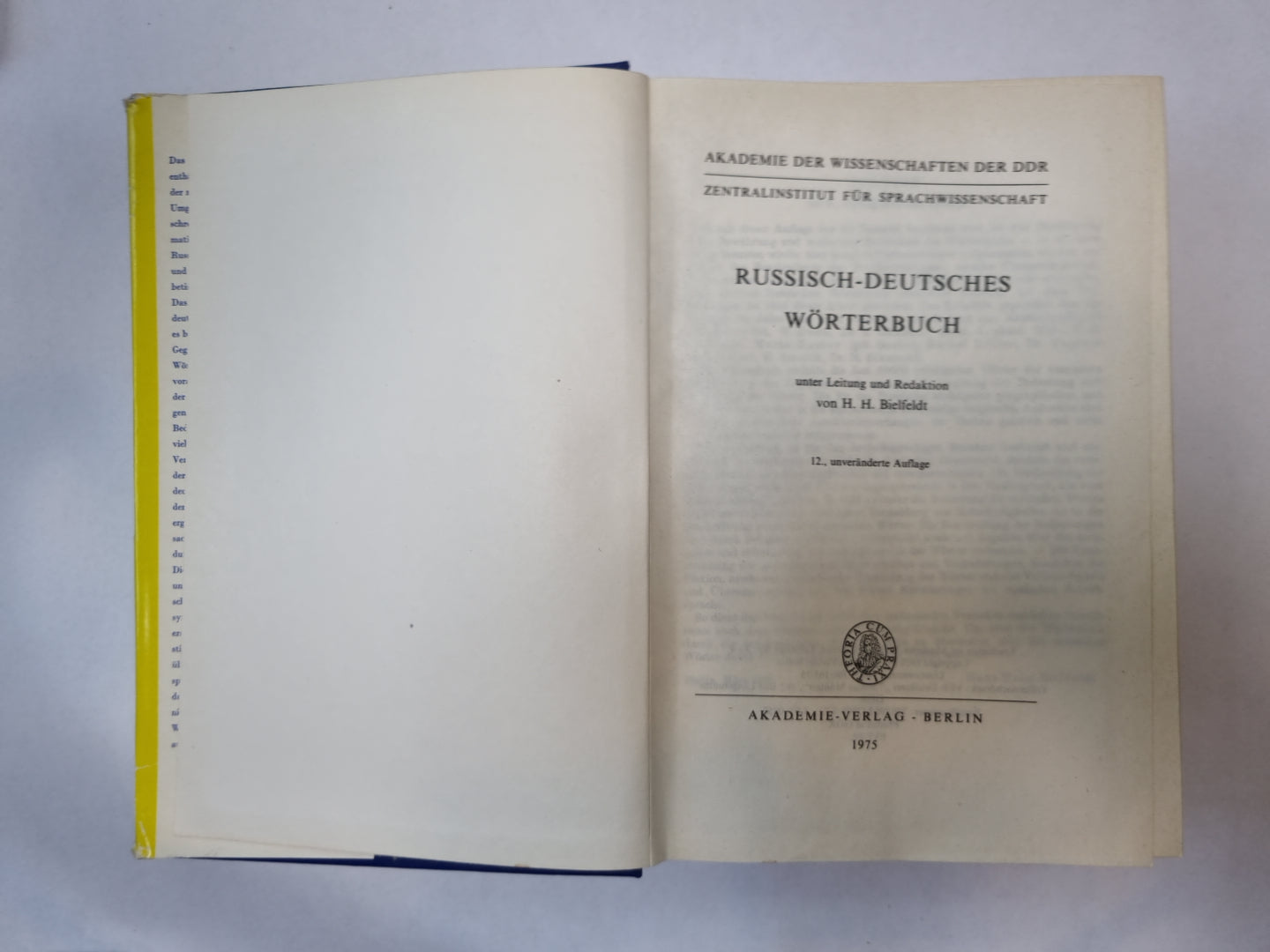 Russisch-deutsches worterbuch